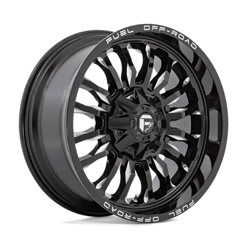 ARC D795 22.0X12 8X6.5 G-BLK-MILL -44MM