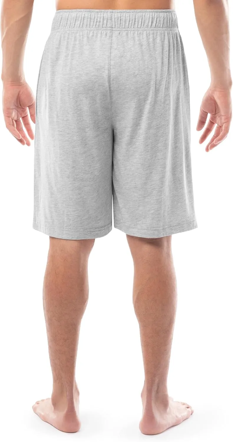 Fruit of the Loom Men's 2-Pack Jersey Knit Sleep Pajama Shorts