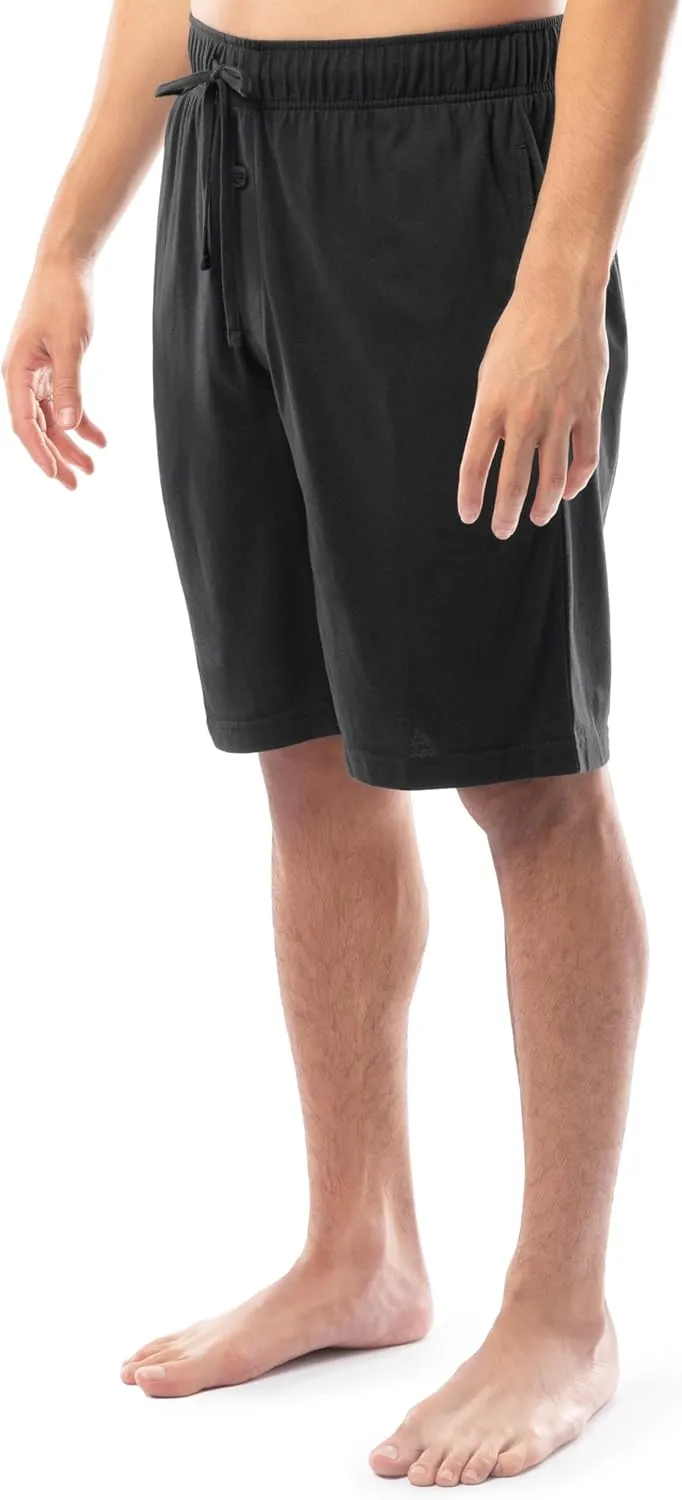 Fruit of the Loom Men's 2-Pack Jersey Knit Sleep Pajama Shorts