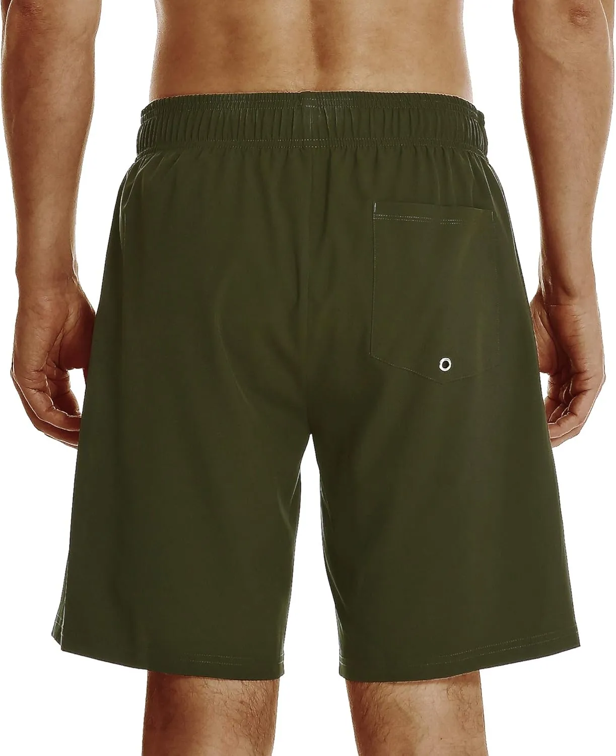 HOdo Mens Swim Trunks 9" Quick Dry Swim Shorts Bathing Suit