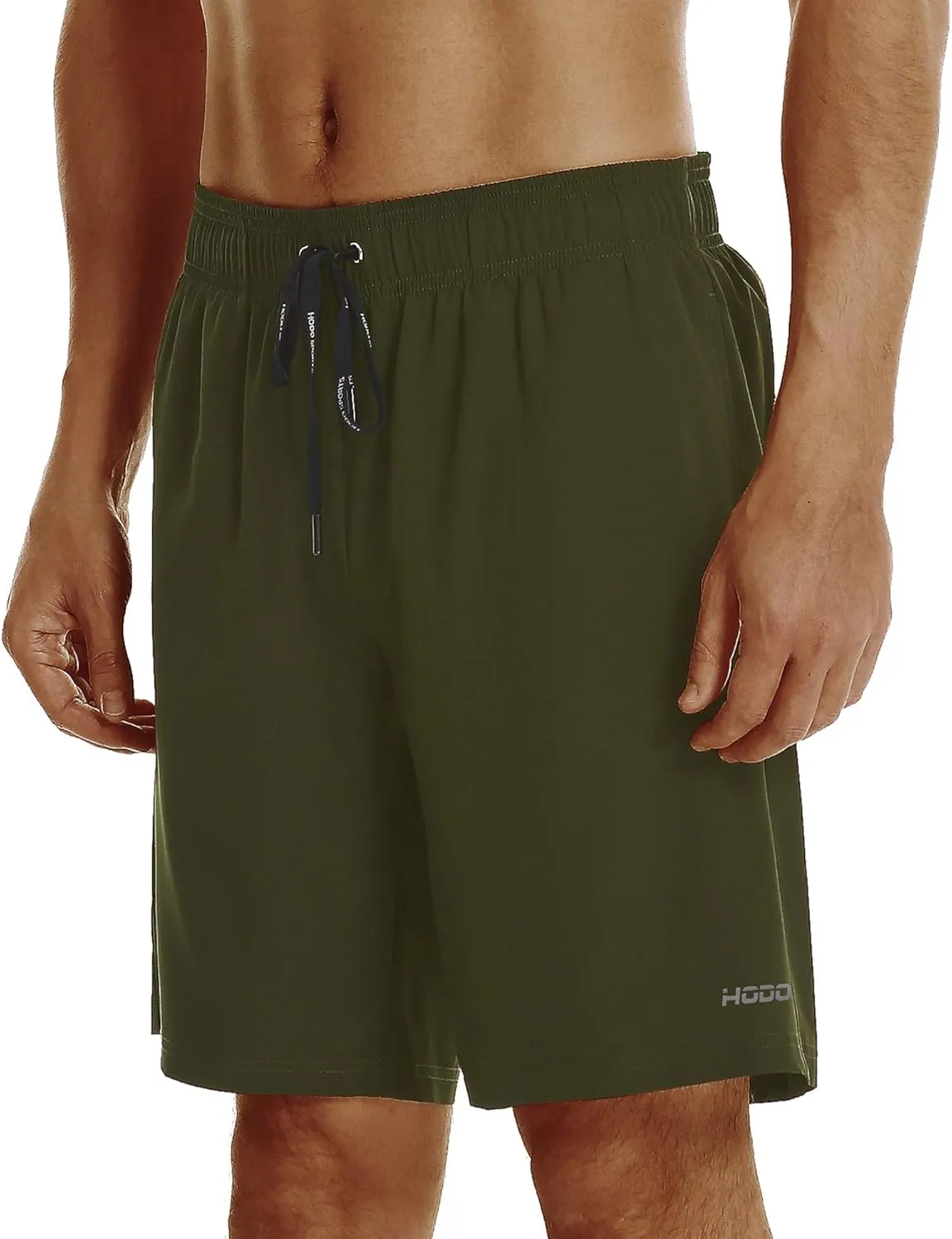 HOdo Mens Swim Trunks 9" Quick Dry Swim Shorts Bathing Suit