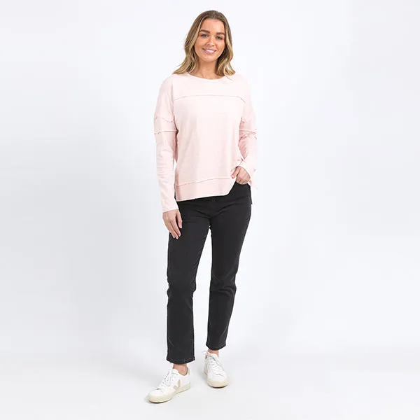 Jayne Throw On Top - Pale Pink