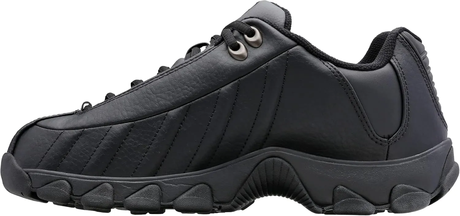 K-Swiss Men's ST329 CMF Sneaker, Wide Tennis Dad Walking Shoes Leather Upper