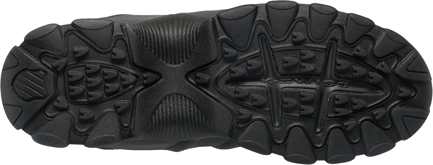 K-Swiss Men's ST329 CMF Sneaker, Wide Tennis Dad Walking Shoes Leather Upper