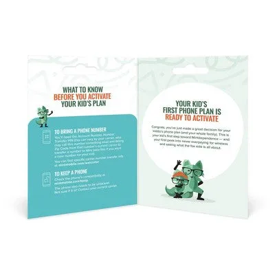 Mint Mobile Kids 3 Month 5GB/mo Plan SIM Kit