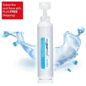 Mypurmist® Ultrapure Sterile Water - 20 refills | 100 sessions - Add to Device Purchase