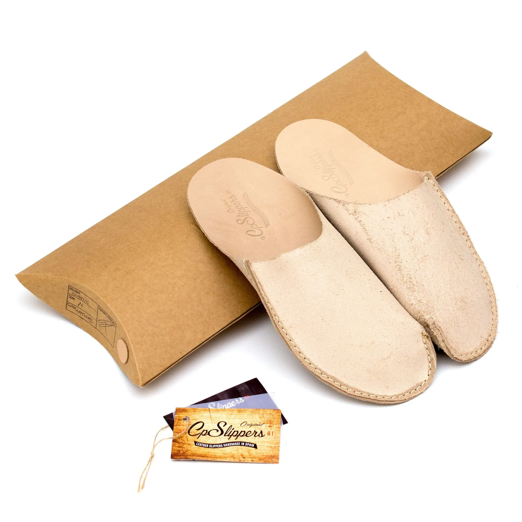 Natural CP Slippers Luxe