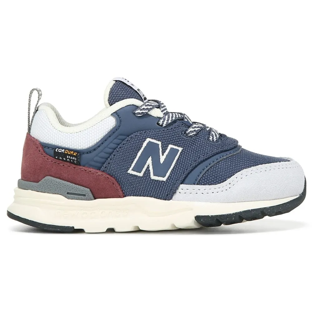 New Balance Toddler Retro 997H Children's Slip-On Sneaker in Indigo