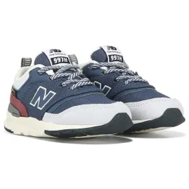 New Balance Toddler Retro 997H Children's Slip-On Sneaker in Indigo