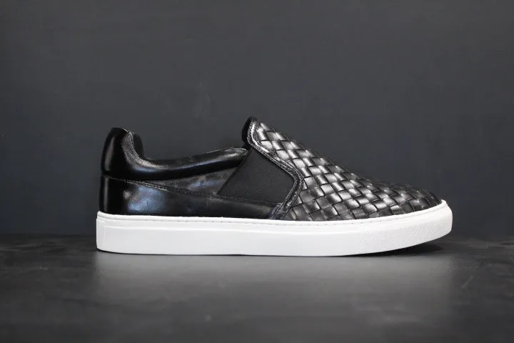 PAUL WARMER BRAIDED LOAFER BLACK