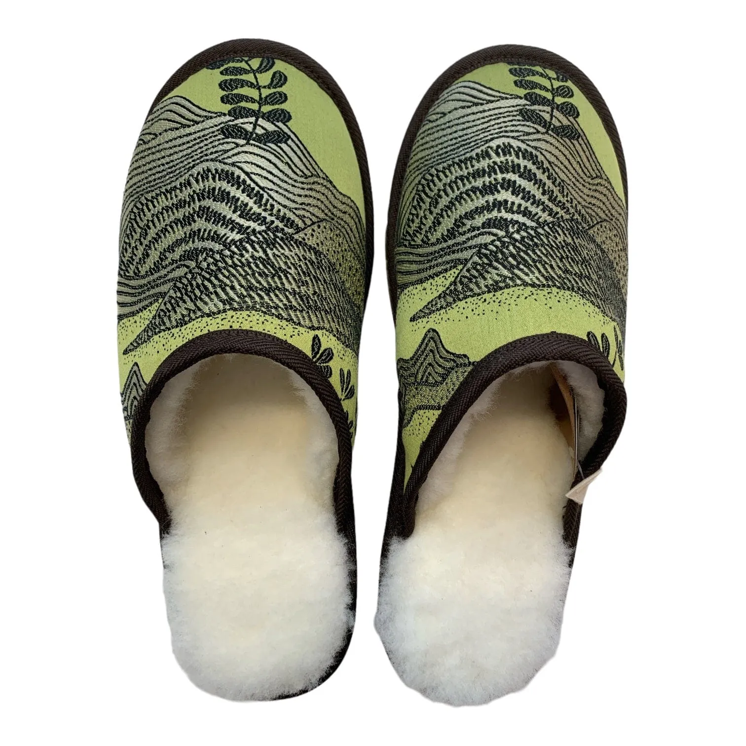 Perfect Place Large White Slippers