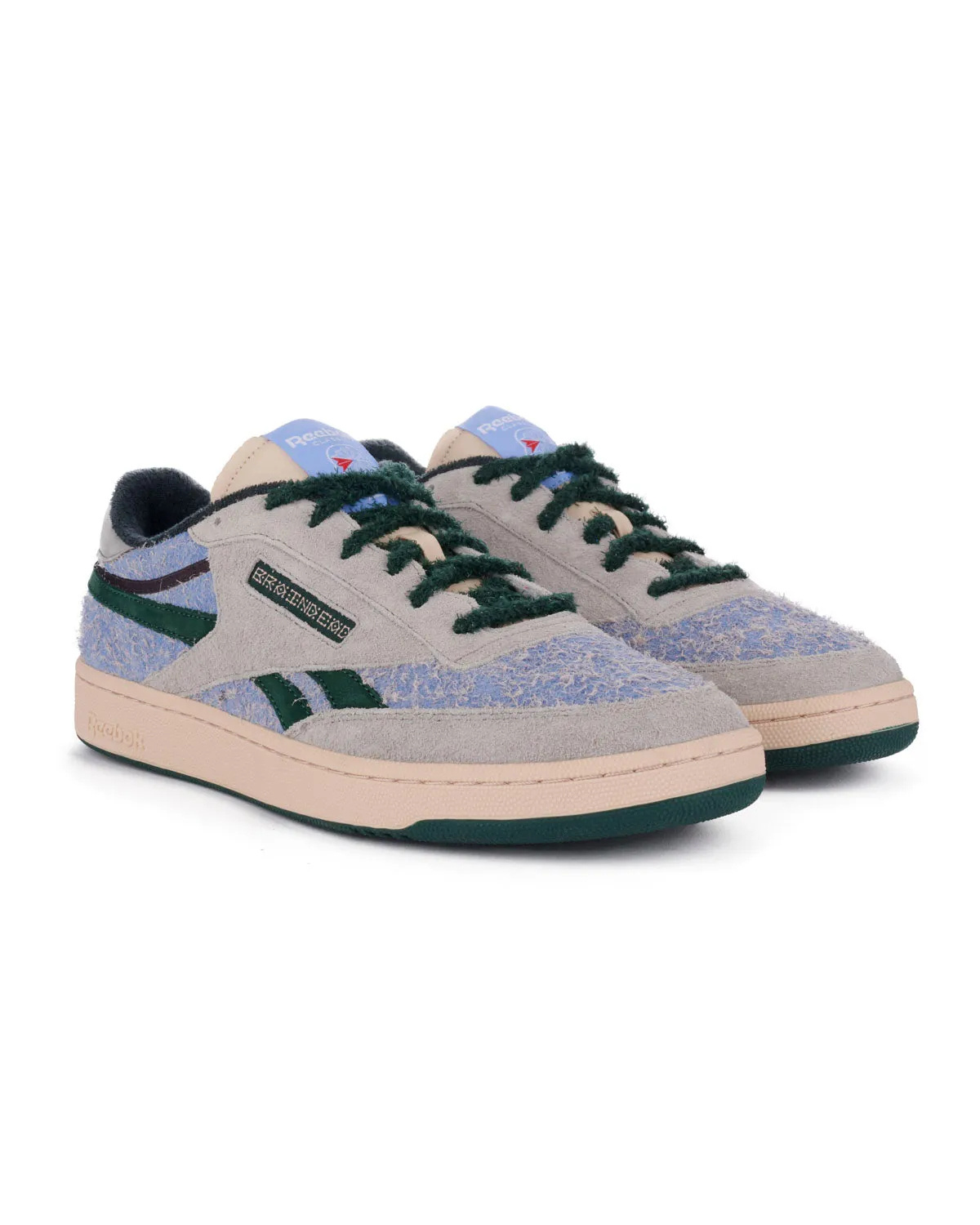 Reebok Club C Revenge - Soft Ecru/Dark Forest/Tin Grey