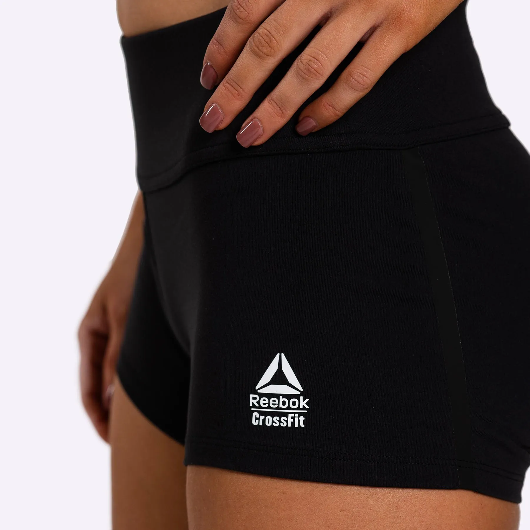 Reebok - Women's CrossFit Chase Bootie Shorts - BLACK