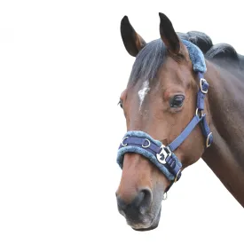 Shires Economy Fleece Lined Lunge Cavesson