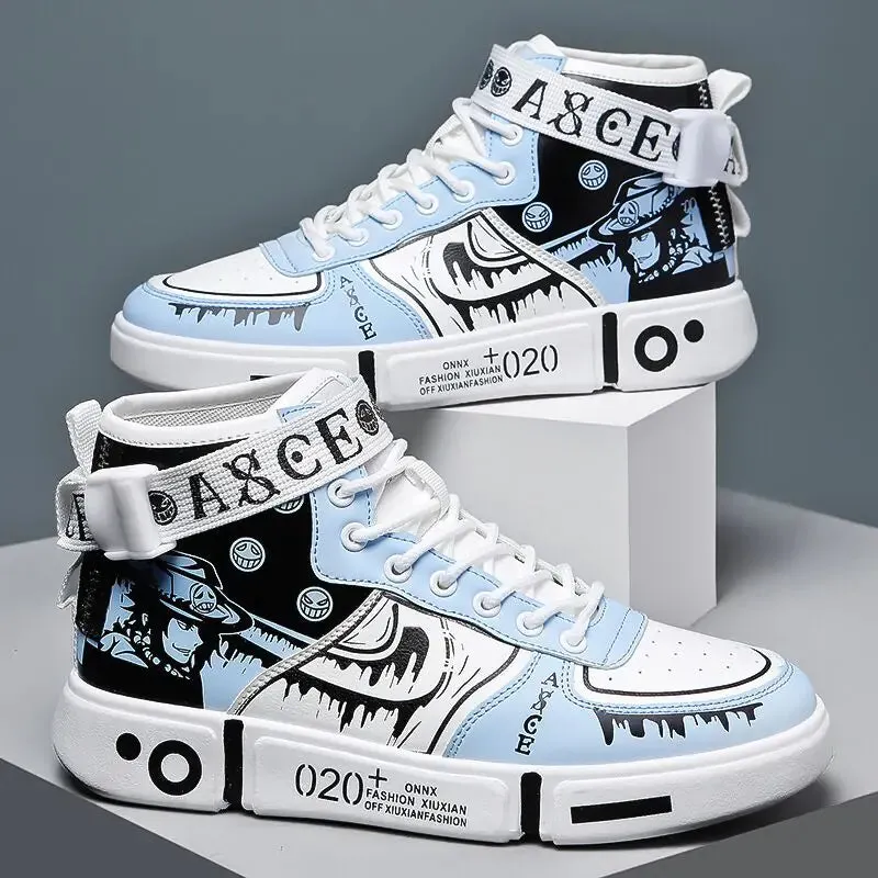 Stylish Autumn Leather Sneakers
